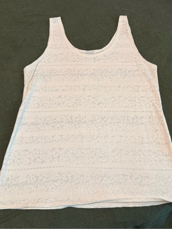 Sundance Tops - Sundance Lace-Pattern Tank Top size L